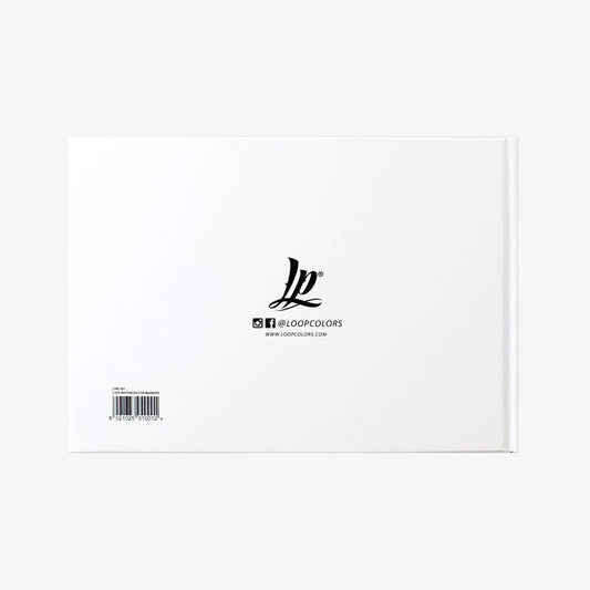 Loopcolors Whitebook Logo Loop - A4 Querformat