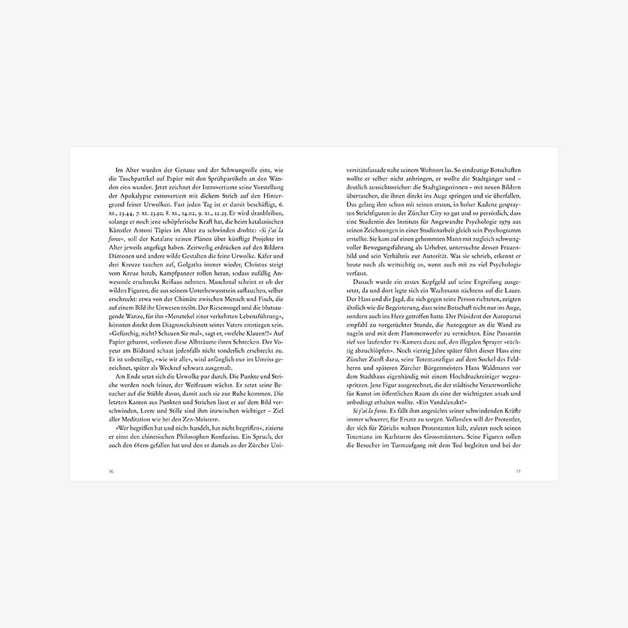 Nur fliegen kann er nicht – Harald Naegeli. Eine Biografie