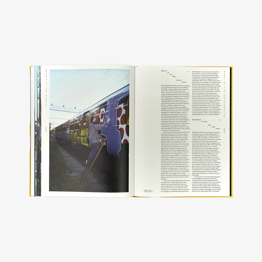 GHOSTS IN THE MACHINE: The Hauntology of Graffiti and Rave culture 1990 - 2010