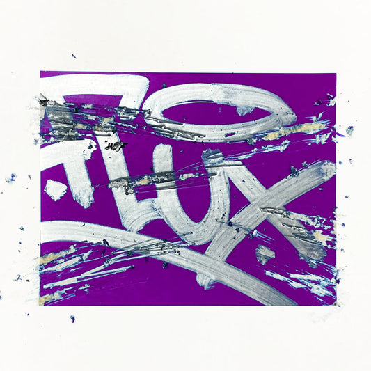 FLUX Eggshell Stickers 50 pcs Purple