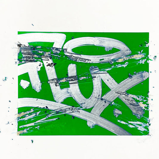 FLUX Eggshell Stickers 50 pcs Green