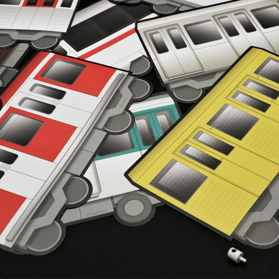 Underpressure Trainsticker 12 Pcs. (A4)