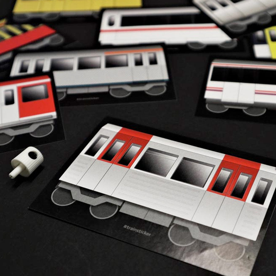 Underpressure Trainsticker 36 Pcs. (A7)