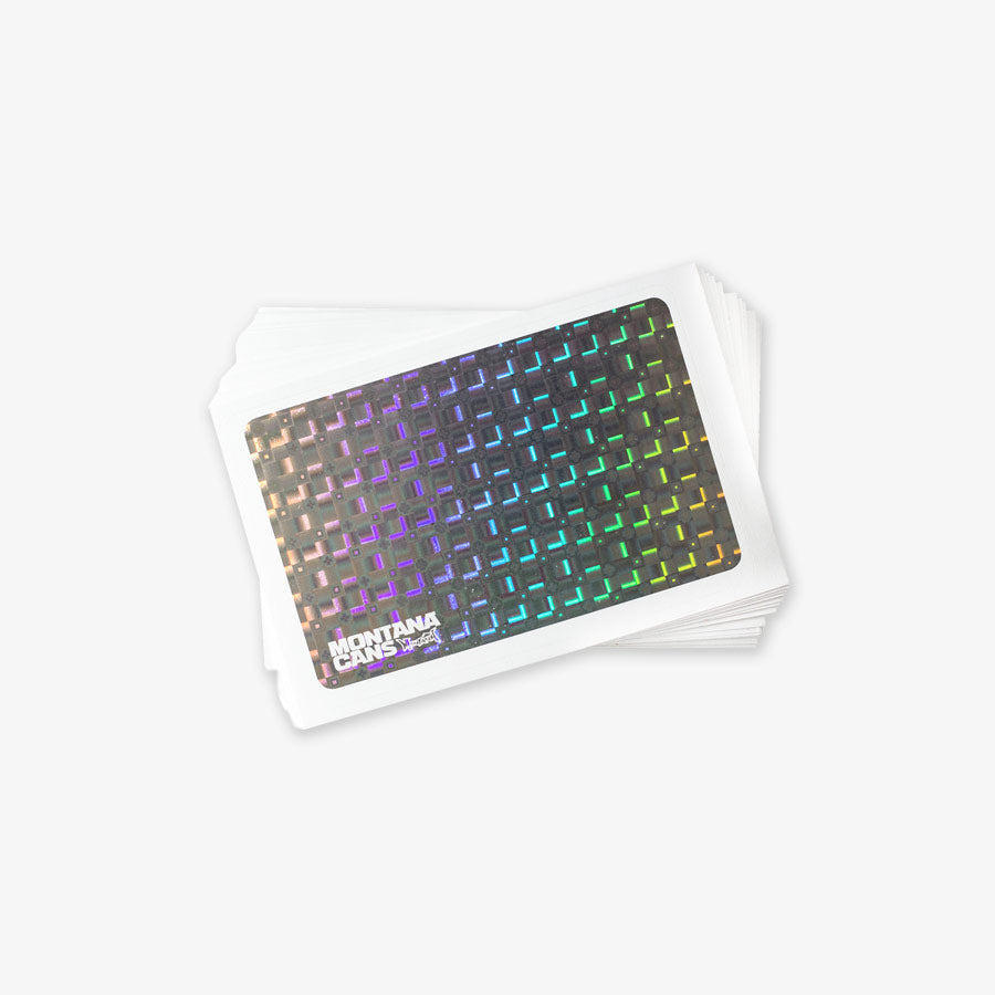Montana 3D Hologram Eggshell Sticker 50 Pcs. (10x6,5cm)
