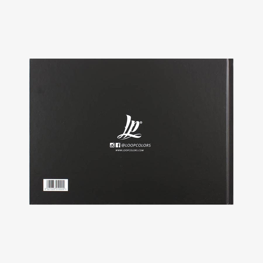Loopcolors Blackbook Logo Loop - A4 Querformat