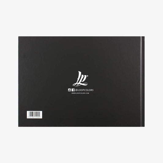 Loopcolors Blackbook Logo Loop - A4 Querformat
