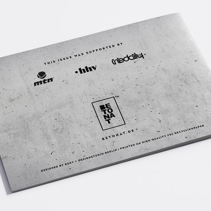 BETONAT – Concrete Canvas Sketchbook – Berlin Edition