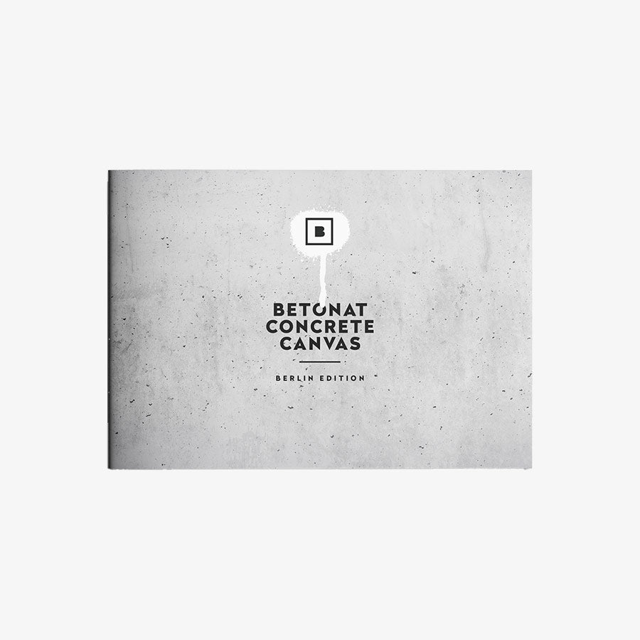 BETONAT – Concrete Canvas Sketchbook – Berlin Edition
