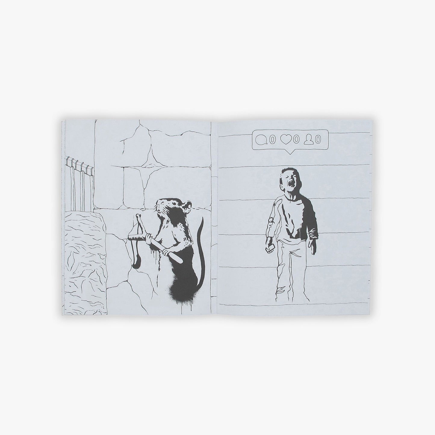 Banksy Coloring Book - Unoffical