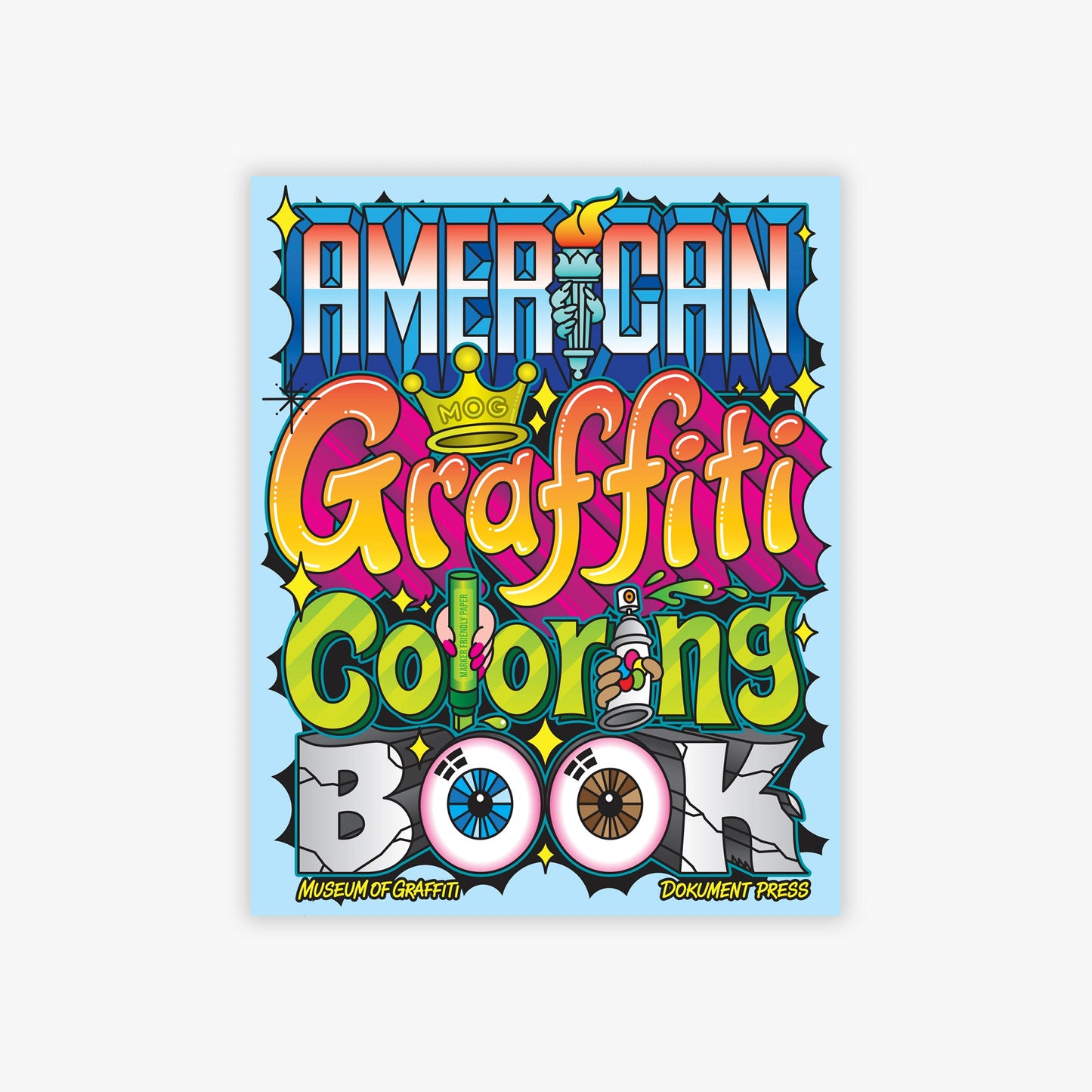 American Graffiti Coloring Book
