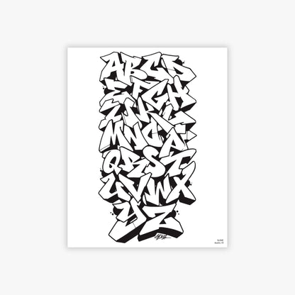 American Graffiti Coloring Book