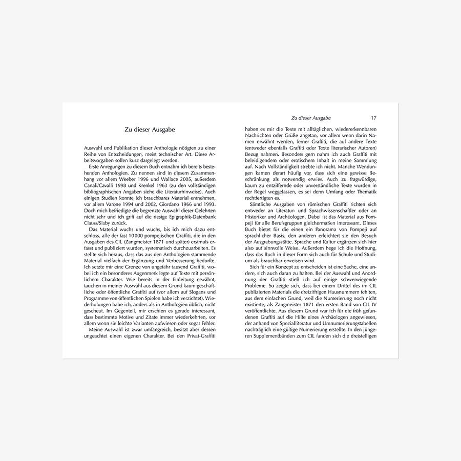 Glücklich ist dieser Ort! 1000 Graffiti aus Pompeji