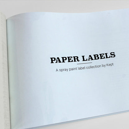 Kept - Paper Labels