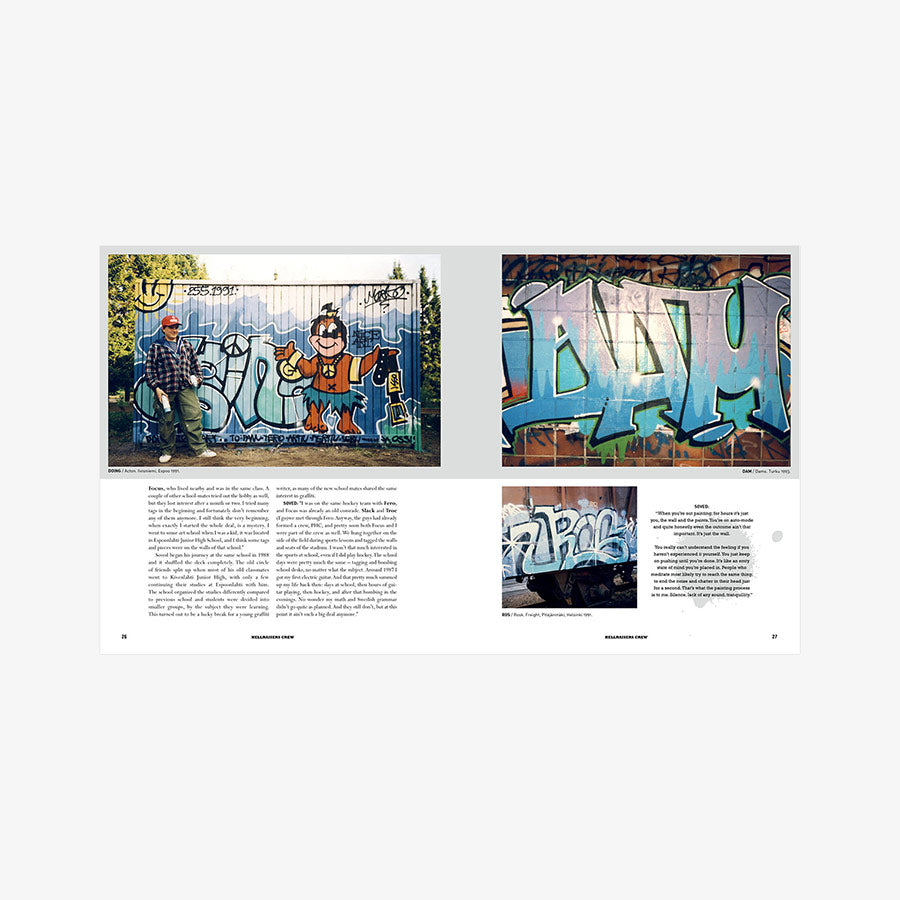 Hellraisers Crew – Graffiti From Espoo, Finland est. 1990