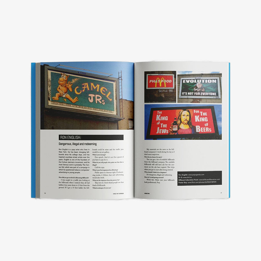 Street Art Cookbook: A Guide to Techniques and Materials