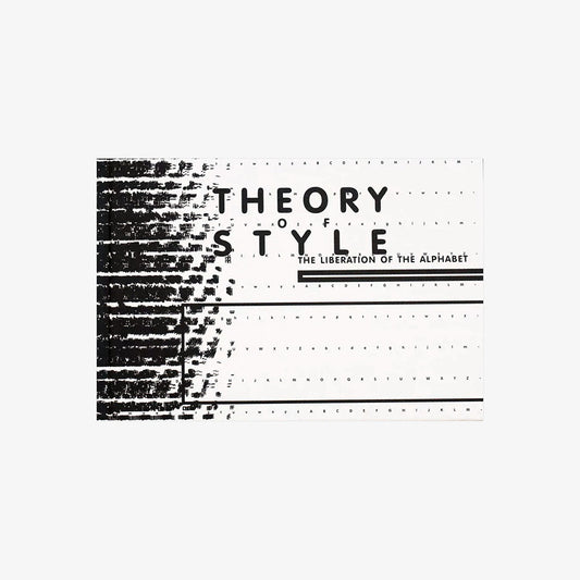 Theorie des Style / Theory of Style - English