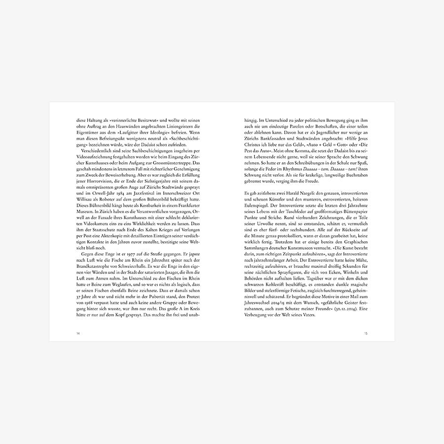 Nur fliegen kann er nicht – Harald Naegeli. Eine Biografie