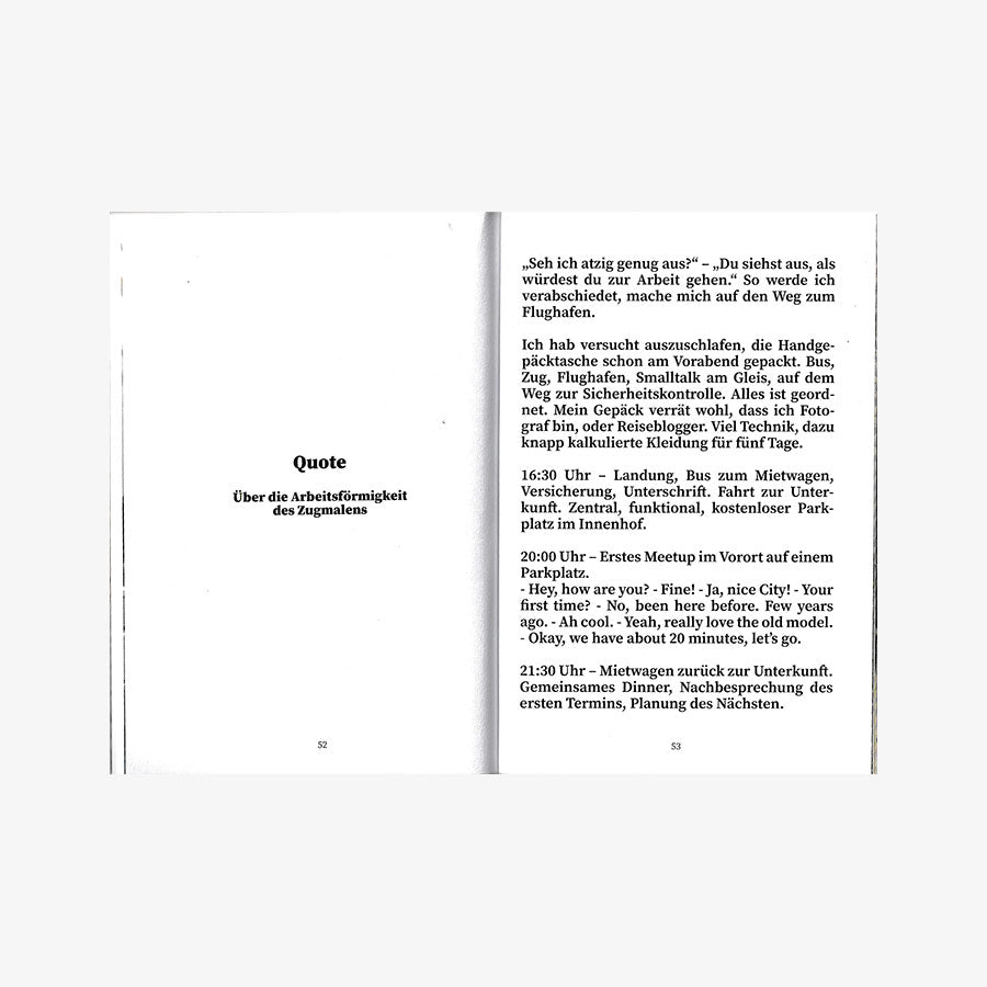 Arbeit, Sprays und Fiktion - Kopenhagen