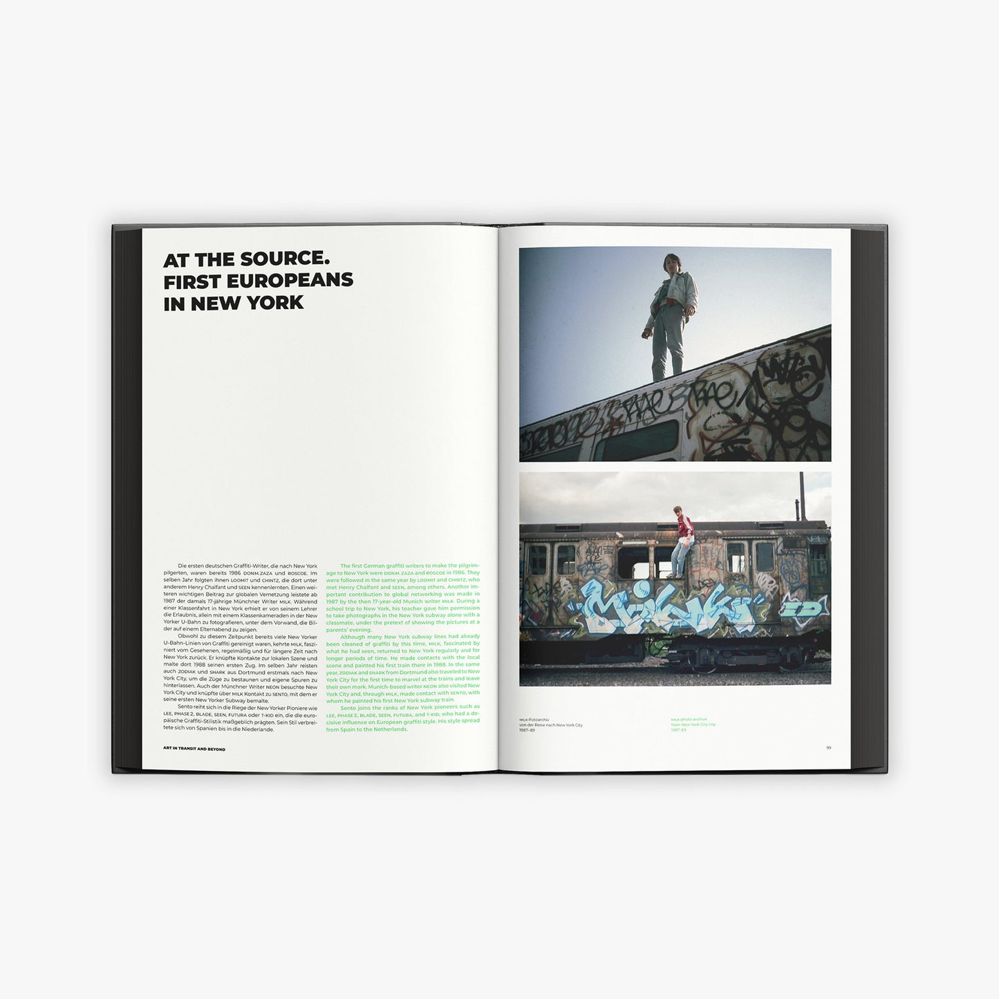 ART IN TRANSIT AND BEYOND – Hallenkunst Katalog