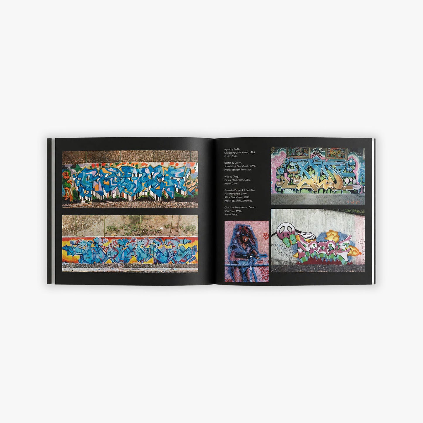 Svensk Old School Graffiti Softcover