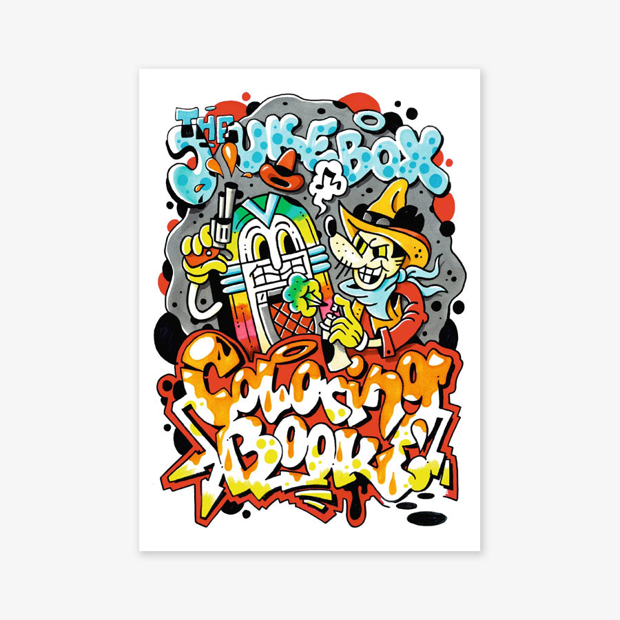 The Jukebox Coloring Book Malbuch