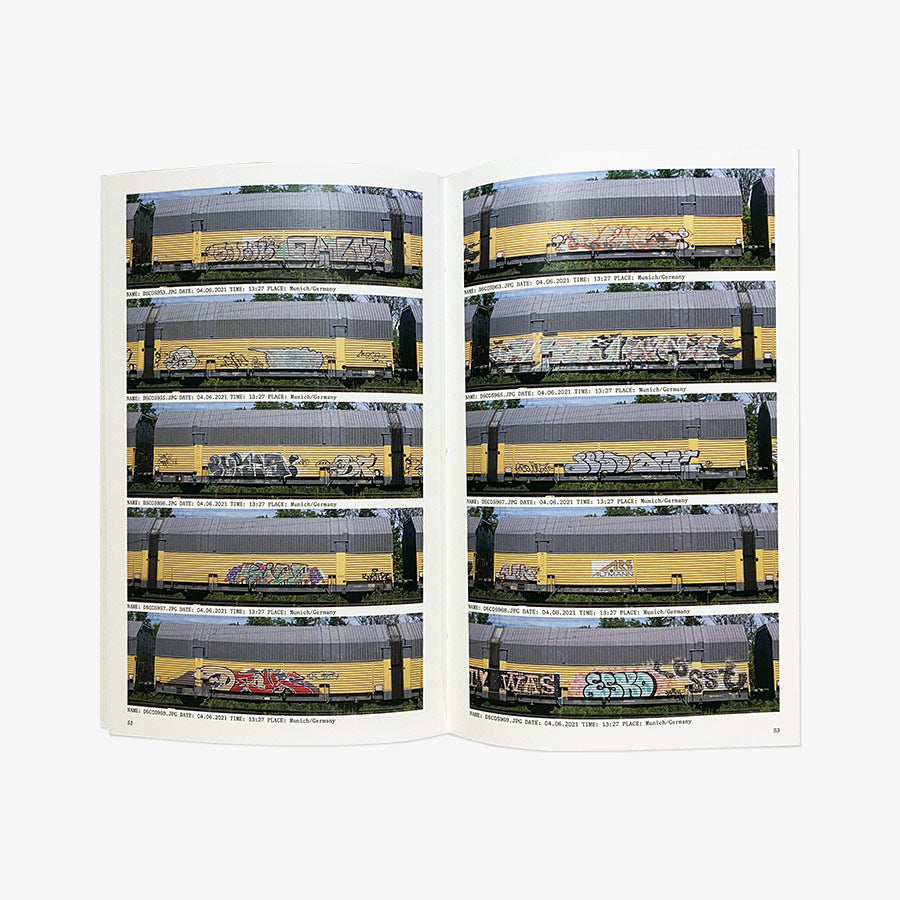 ROLLING RANDOM -  A less biased selection of freight train graffiti