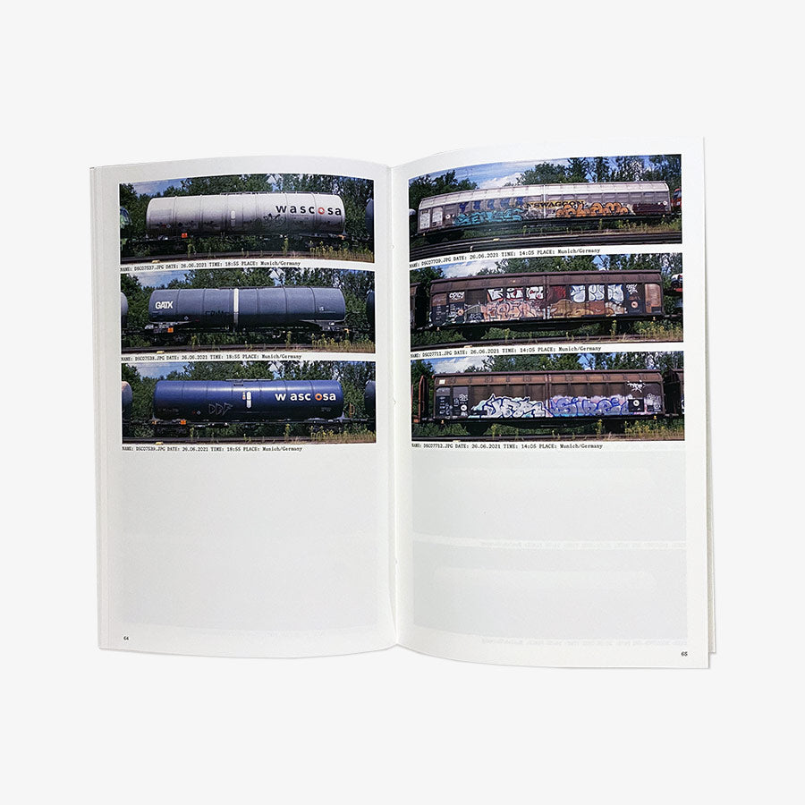 ROLLING RANDOM -  A less biased selection of freight train graffiti