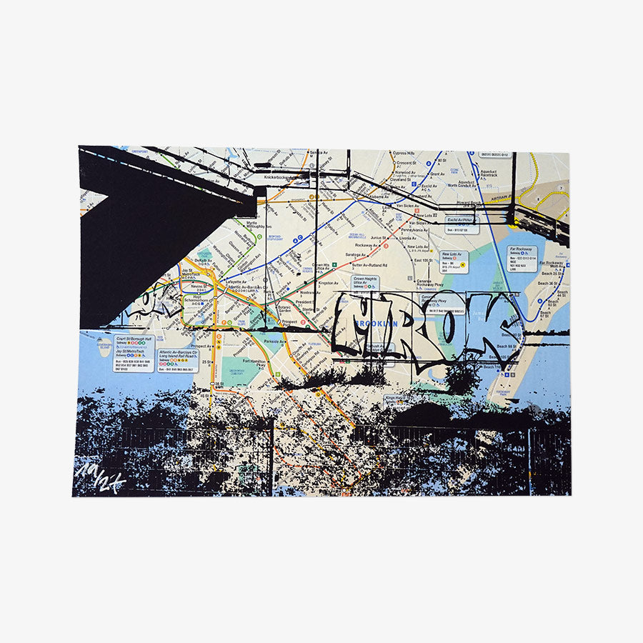 MROK – NYC Subway Map (Print)