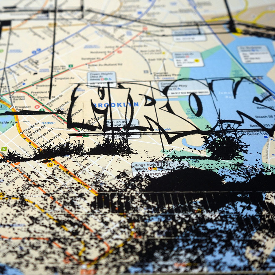 MROK – NYC Subway Map (Print)