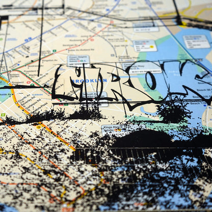MROK – NYC Subway Map (Print)
