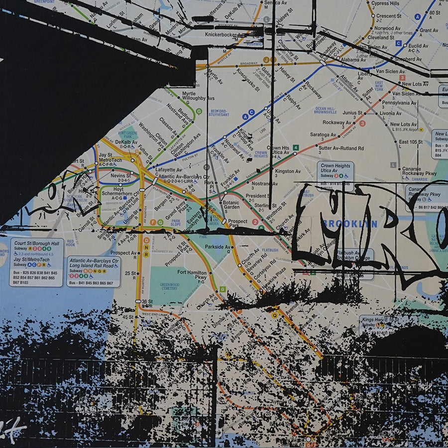 MROK – NYC Subway Map (Print)