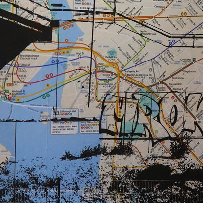 MROK – NYC Subway Map (Print)