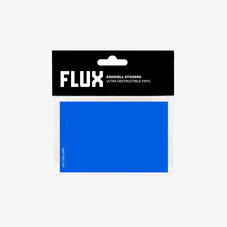 FLUX Eggshell Stickers 50 pcs Cyan