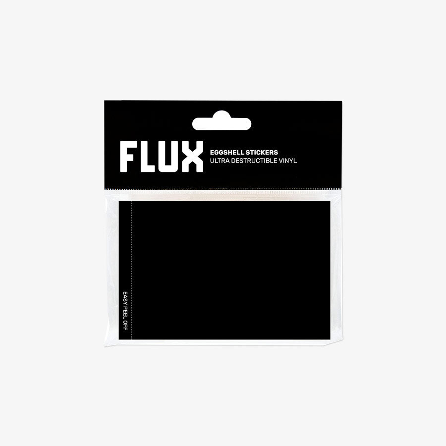 FLUX Eggshell Stickers 50 pcs Black
