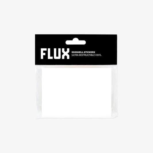 FLUX Eggshell Stickers 50 pcs White