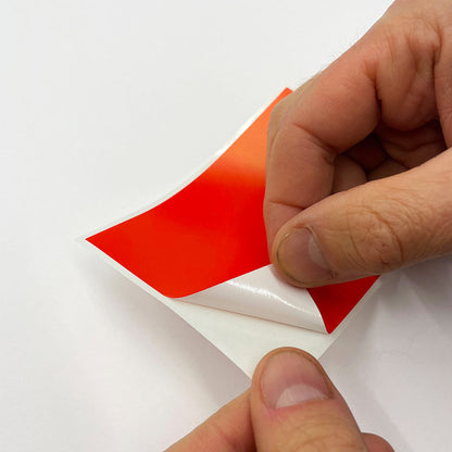 FLUX Eggshell Stickers 50 pcs Red