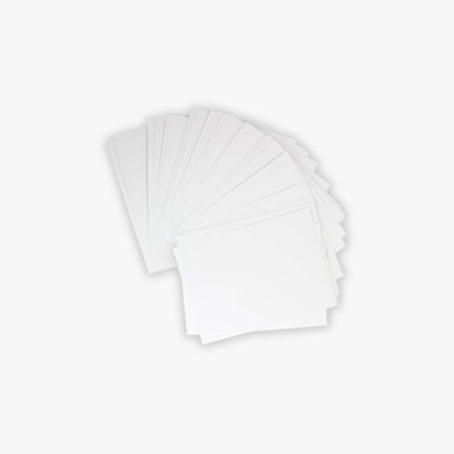 Toki Cracker Eggshell White Sticker - 50 pcs