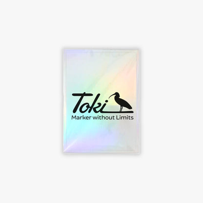 Toki Cracker Eggshell Hologram Sticker - 50 pcs