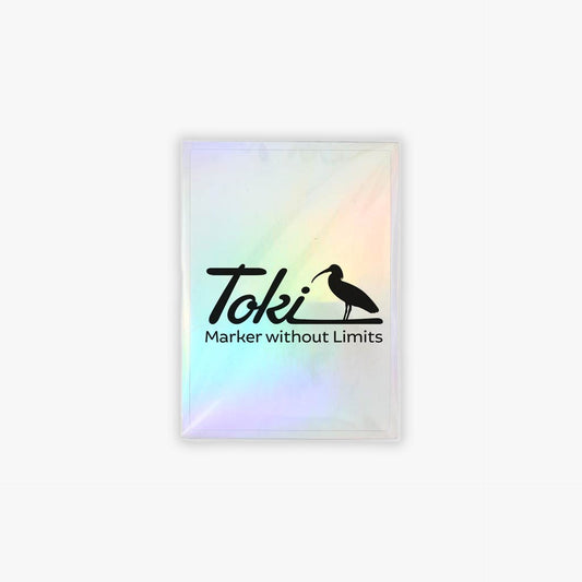 Toki Cracker Eggshell Hologram Sticker - 50 pcs