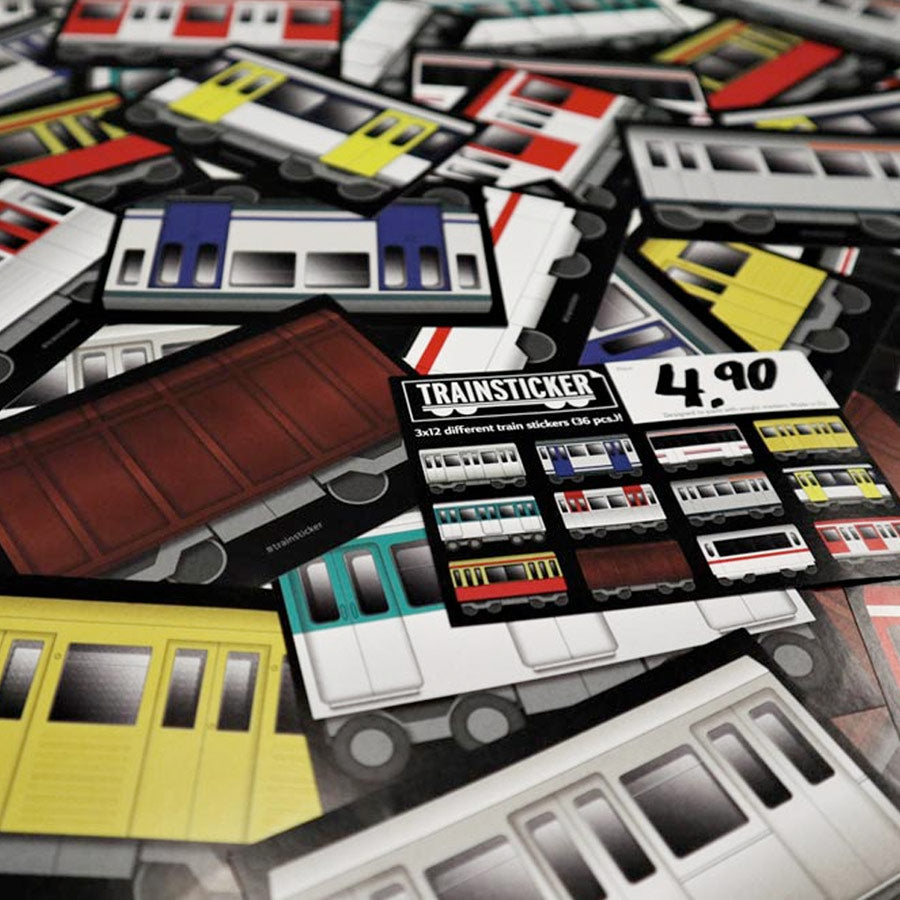 Underpressure Trainsticker 36 Pcs. (A7)