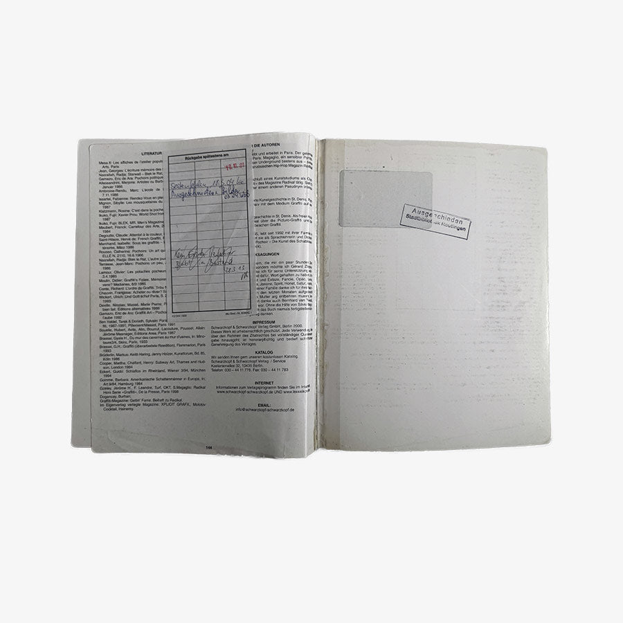 [USED] Graffiti Art #11 - Graffiti in Paris (Library Copy)