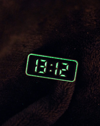 Fab. – 13:12 Enamel Pin (glow in the dark)
