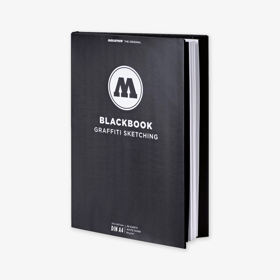 Molotow Blackbook Graffiti Sketching sketchbook DIN A4 portrait