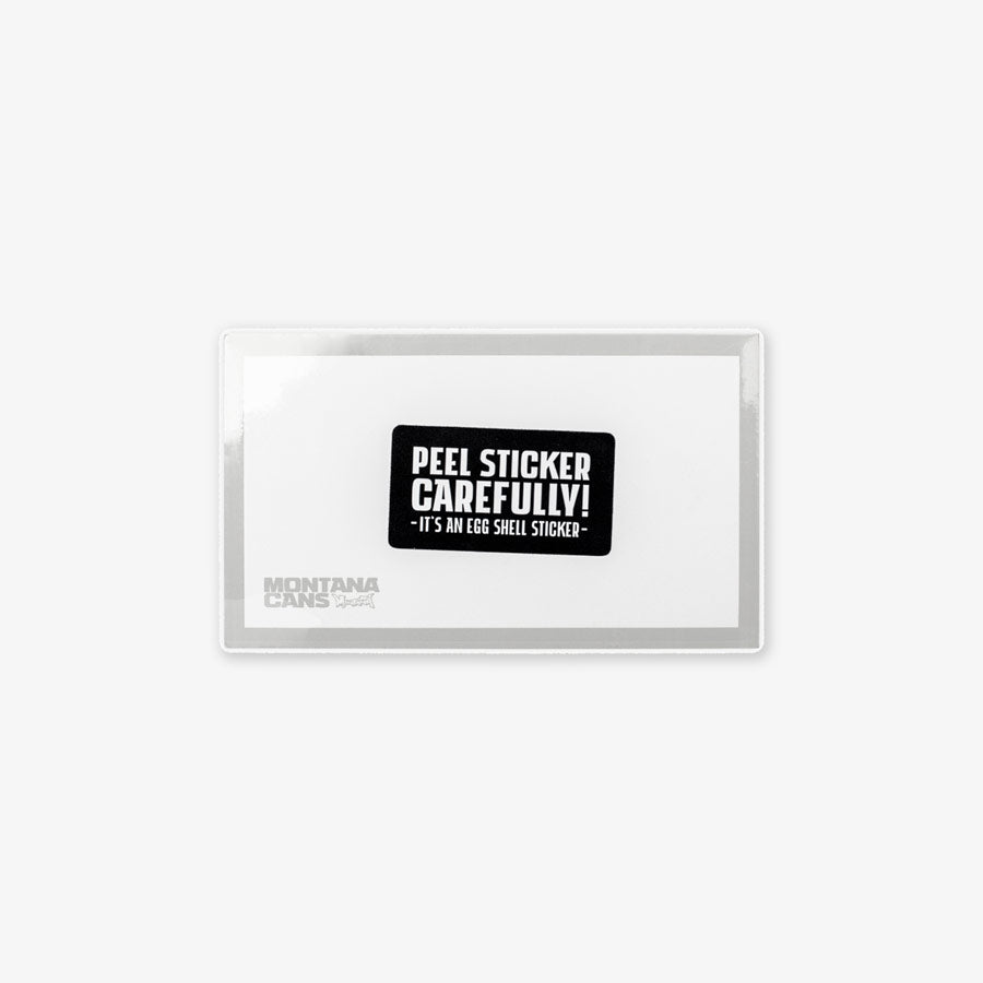 Montana Eggshell Sticker White 50 Pcs. (12x7cm)