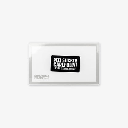 Montana Eggshell Sticker White 50 Pcs. (12x7cm)
