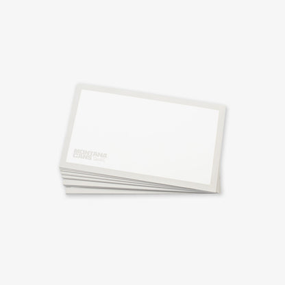 Montana Eggshell Sticker White 50 Pcs. (12x7cm)