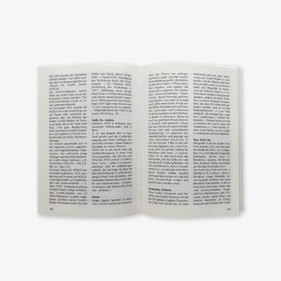 [USED] Peter Kreuzer - Das Graffiti - Lexikon. Wand-Kunst von A bis Z (1986)