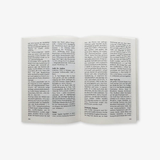 [USED] Peter Kreuzer - Das Graffiti - Lexikon. Wand-Kunst von A bis Z (1986)